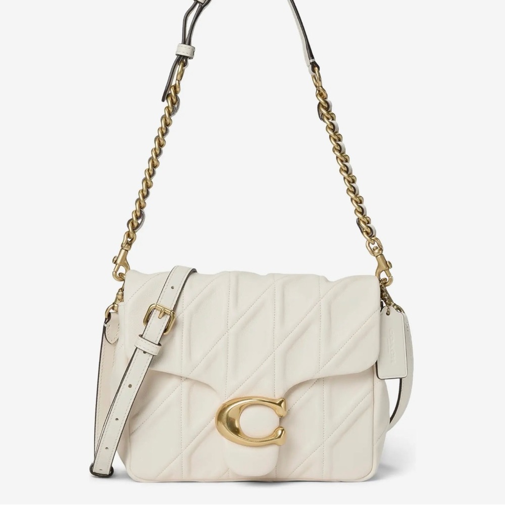 COACH Times Square Tabby Shoulder Bag with Quilting